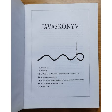 Mireisz László: Javaskönyv
