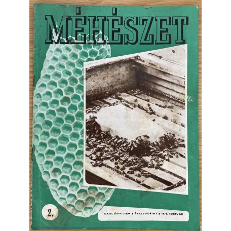 Méhészet 1975.  XXIII. évfolyam 1-3., 5-7. szám (6db)
