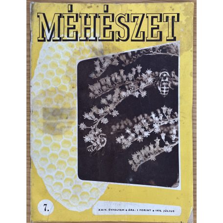Méhészet 1976.  XXIV. évfolyam 4., 6-12. szám (8 db)