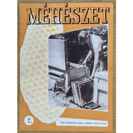 Méhészet 1979.  XXVII. évfolyam 1-7., 9-12. szám (11 db)