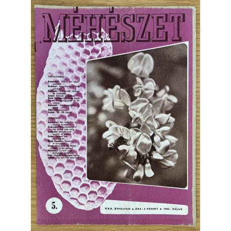 Méhészet 1982.  XXX. évfolyam 1-8. szám (8 db)