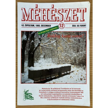 Méhészet 1995.  XLIII. évfolyam 1-12. szám (12 db)