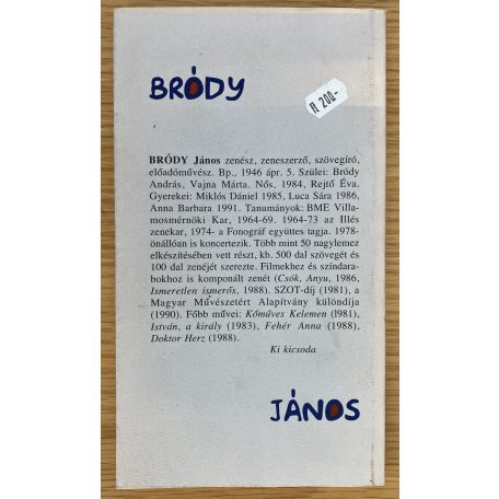 Vámos Miklós: Ha én Bródy volnék