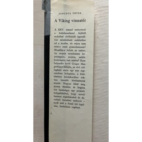 Zsoldos Péter: A Viking visszatér (Első kiadás!)
