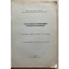   Gergely István, Dr: 50. évi jubileumi fűszerpaprika tudományos értekezlet