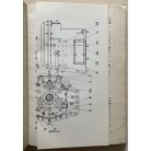 Utos-45 E típusú traktor német nyelvű bemutató kötet (Einsatzteilkatalog für den schlepper Utos-45 E)