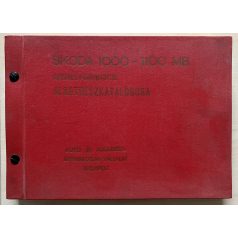 Skoda 1000-1100 MB személygépkocsi alkatrészkatalógusa