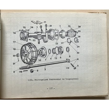 Skoda 1000-1100 MB személygépkocsi alkatrészkatalógusa