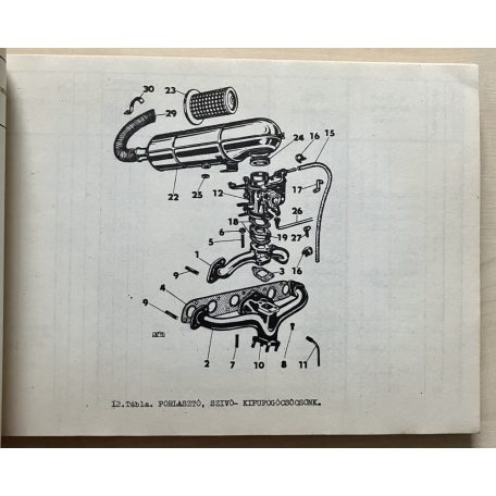 Skoda Octávia és modellváltozatainak alkatrészkatalógusa