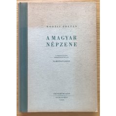 Kodály Zoltán: A magyar népzene