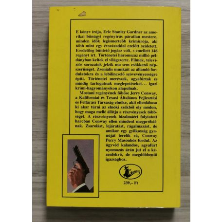 Erle Stanley Gardner: Perry Mason és a gyilkos csapda esete