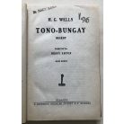 H. G. Wells: Tono-Bungay I.