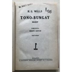 H. G. Wells: Tono-Bungay I.