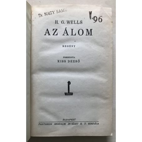 H. G. Wells: Az álom 