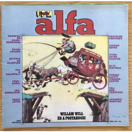 IPM Alfa Junior VI. évfolyam 1984. (1., 4-6. számok)