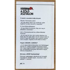 Szabadi László: Karambol a zöld asztalon