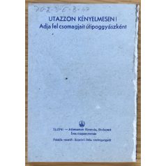 Budapesti pályaudvarok menetrendje '73-'74
