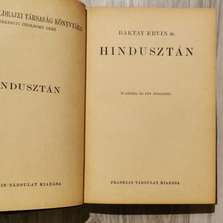 Baktay Ervin: Hindusztán