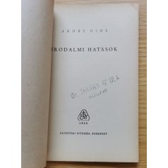 Andre Gide: Irodalmi hatások