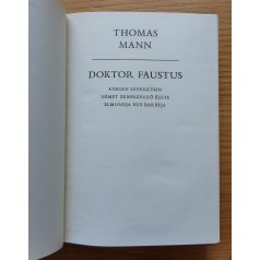 Thomas Mann: Doktor Faustus (Számozott)