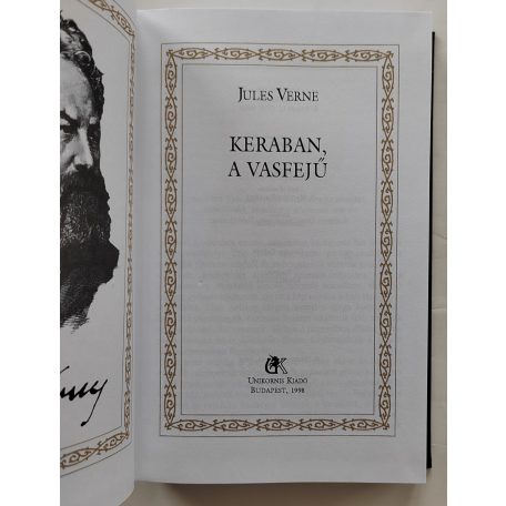 Jules Verne: Keraban, a vasfejű (Jules Verne összes művei 8.)