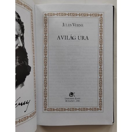 Jules Verne: A világ ura (Jules Verne összes művei 9.)