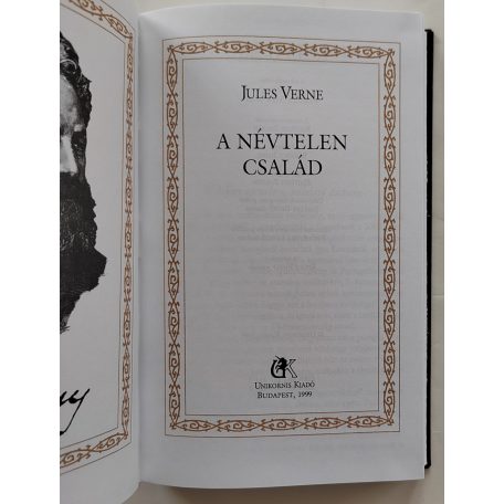 Jules Verne: A névtelen család (Jules Verne összes művei 27.)