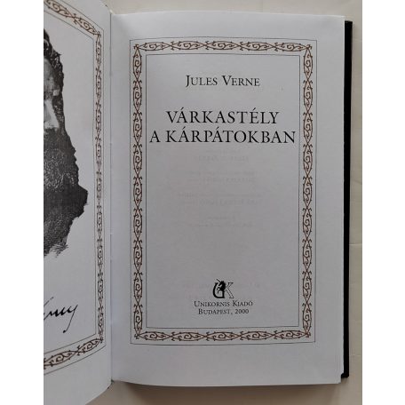 Jules Verne: Várkastély a Kárpátokban (Jules Verne összes művei 37.)
