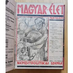   Magyar Élet Nemzetpolitikai szemle. (folyóirat) 1943. I-XI. szám és 1942. I-X. szám egy kötetben (21 db)
