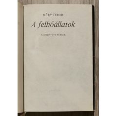 Déry Tibor: A felhőállatok