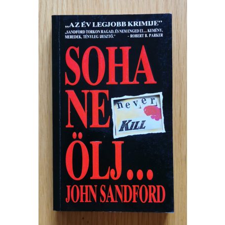 John Sandford: Soha ne ölj...(Never kill) 