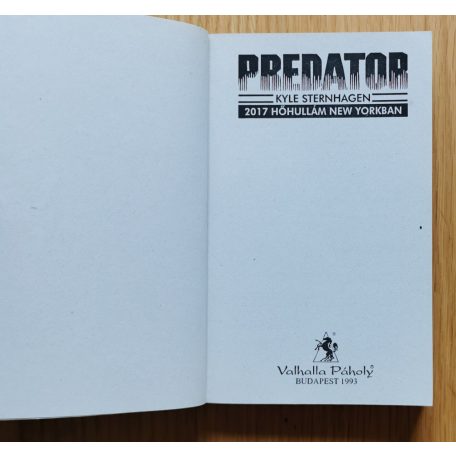 Predator: Kyle Sternhagen: Hőhullám New Yorkban 