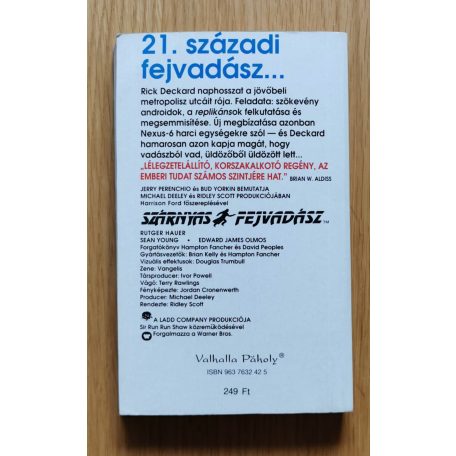 Philip K. Dick: Szárnyas fejvadász 