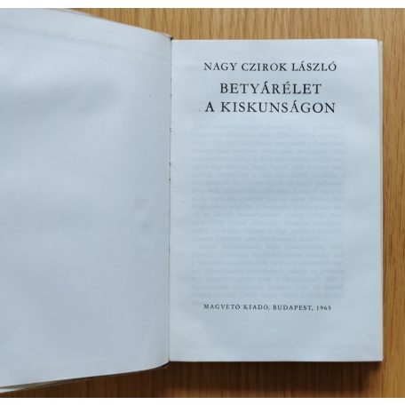Nagy Czirok László: Betyárélet a Kiskunságon