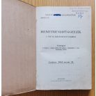 Menetrendfüggelék a menetrendkönyvekhez 1944. május