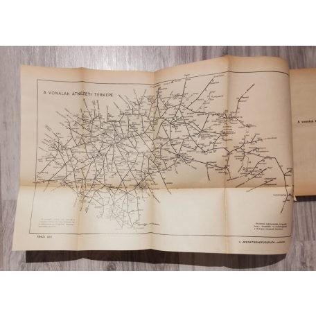 Magyar Királyi Államvasutak: A menetrendfüggelék zárt táblázatai 1943. szeptember