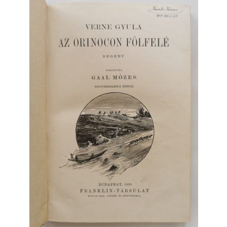 Verne Gyula: Az Orinocon fölfelé