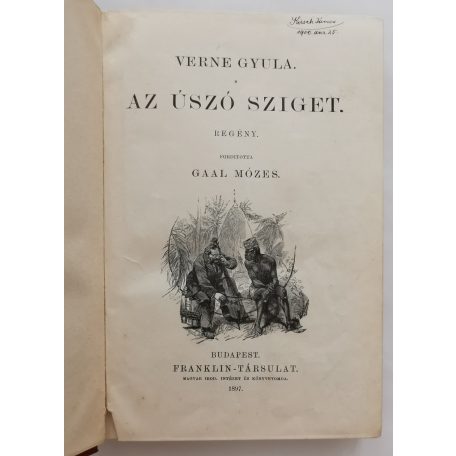 Verne Gyula: Az úszó sziget.