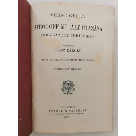 Verne Gyula: Sztrogoff Mihály