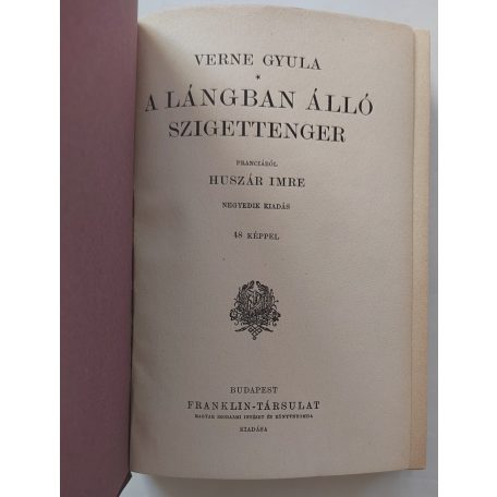 Verne Gyula: A lángban álló szigettenger.