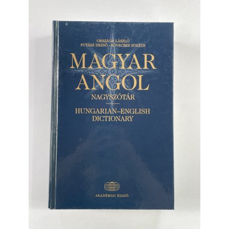 Országh-Futász-Kövecses: Magyar-angol / Angol -magyar nagyszótár