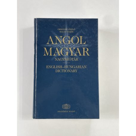 Országh-Magay: Angol-magyar nagyszótár