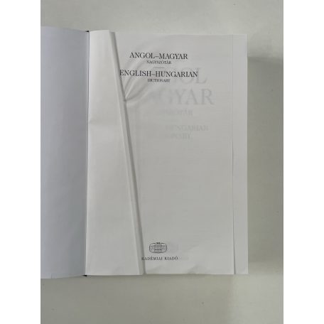Országh-Magay: Angol-magyar nagyszótár