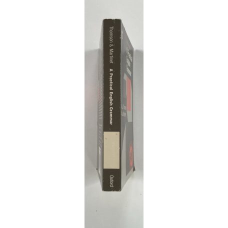 A. J. Thomson - A. V. Martinet: A Practical English Grammar