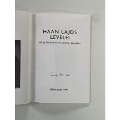   Somlyói Tóth Tibor (szerk.): Haan Lajos levelei Márky Sándorhoz és Szinnyei Józsefhez (Aláírt, számozott)