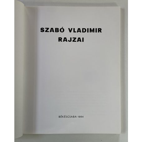 Szabó Vladimir rajzai (Számozott)