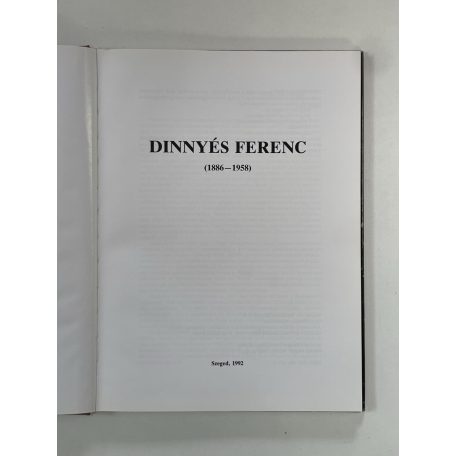 Dinnyés Ferenc (1886-1958)
