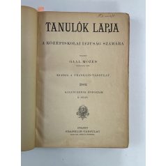   Gaal Mózes (szerk.): Tanulók lapja IX. évf. II. félév 1-26. sz. 1902 - Verne Gyula művével