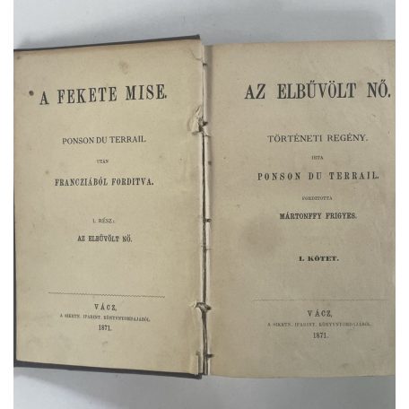 Ponson du Terrail: A fekete mise I-II.