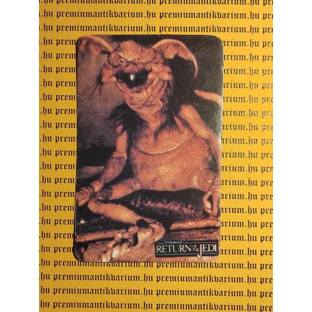 Star Wars trafikos kártyanaptár 1985